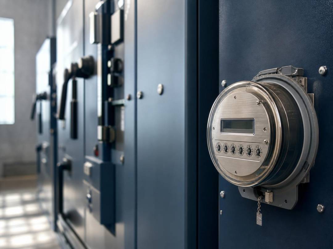 Meter data and technical readings used in consumption analysis